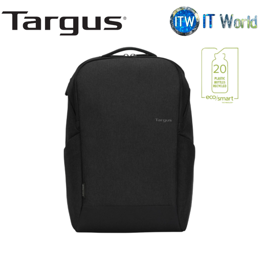 [TBB584GL-70 BLACK] ITW | Targus 15.6&quot; Cypress EcoSmart Black Slim Backpack (TBB584GL-70)