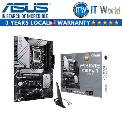 [PRIME Z790-P WIFI-CSM] ASUS Prime Z790-P WiFi-CSM ATX LGA1700 DDR5 Motherboard