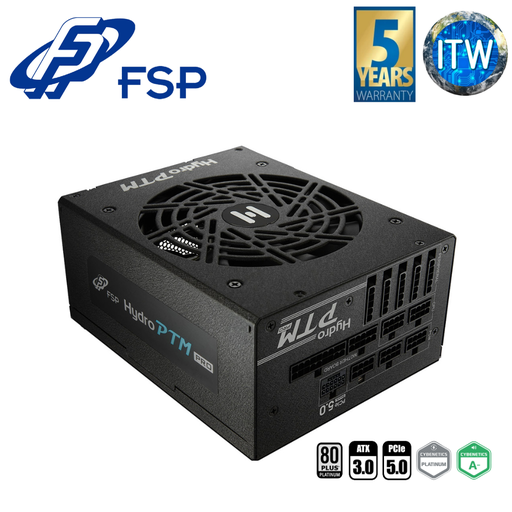 [HPT2-1200M GEN5] FSP Hydro PTM 1200W 80+ Platinum ATX3.0(PCIe5.0) Fully Modular PSU (HPT2-1200M GEN5)