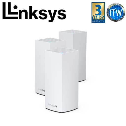 [MX5503-AH] Linksys Atlas Pro Dual-Band AX5400 Mesh WiFi 6 System 3-Pack (MX5503-AH)