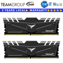 Teamgroup DDR4 RAM 32GB (2x16GB) 3200Mhz Dark Zα Desktop Memory (TDZAD432G3200HC16FDC01)