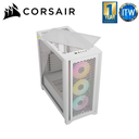 ITW | Corsair iCUE 4000D RGB Airflow Mid-Tower Tempered Glass PC Case (Black/True White)