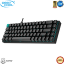 Deepcool KB722 65% RGB Mechanical Gaming Keyboard - Red Switch, Laser Keycaps (R-KG722-BK0AN4A-G)