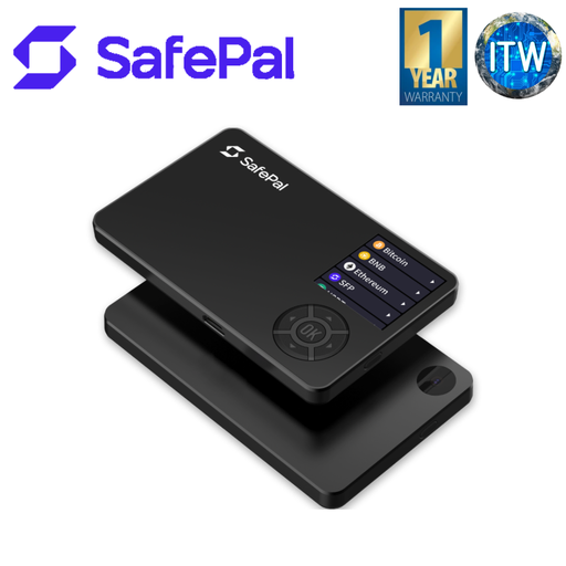 [Safepal S1 Hardware Wallet] Safepal S1 Hardware Wallet - Supported 32Blockchains and 30,000+ token Unlimited Storage