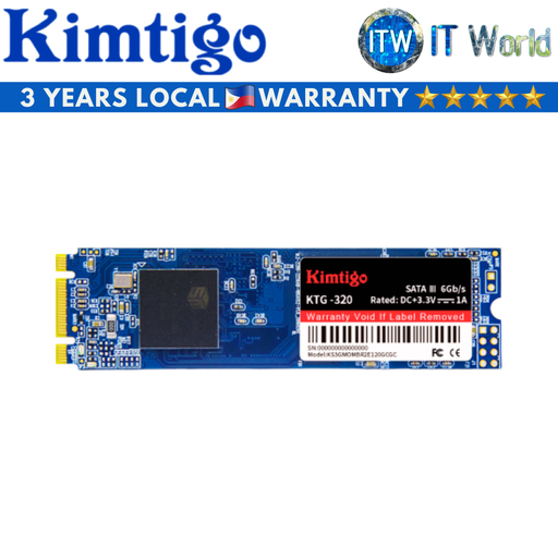 [KTG-320-256GB] Kimtigo KTG-320 256GB SATA III M.2 2280 Internal Solid State Drive (KTG-320-256GB) (256GB)