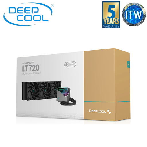 [R-LT720-BKAMNF-G-1] DeepCool LT720 360mm High-Performance Liquid CPU Cooler (R-LT720-BKAMNF-G-1)