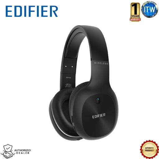 [W800BT plus-Black] Edifier W800BT Plus - Bluetooth Stereo Headphones (Black)