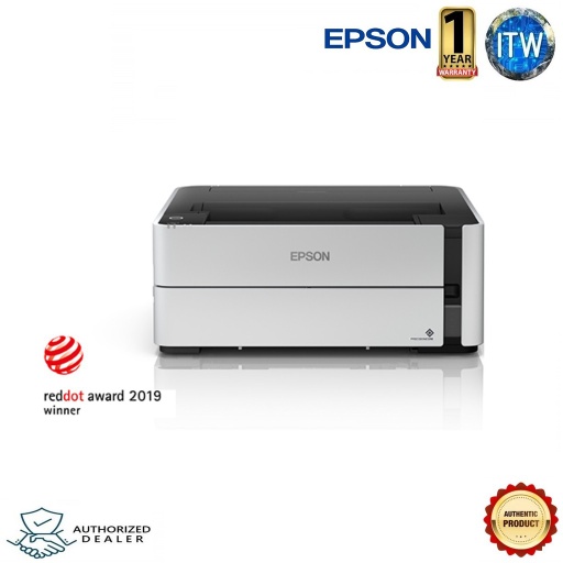 [EPSON ECOTANK MONOCHROME M1140] Epson EcoTank Monochrome M1140 Ink Tank Printer (C11CG26503 ) (White)
