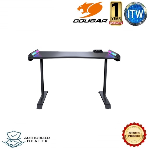 [Cougar MARS 120] Cougar MARS 120 RGB Ergonomic Gaming Desk (Black)