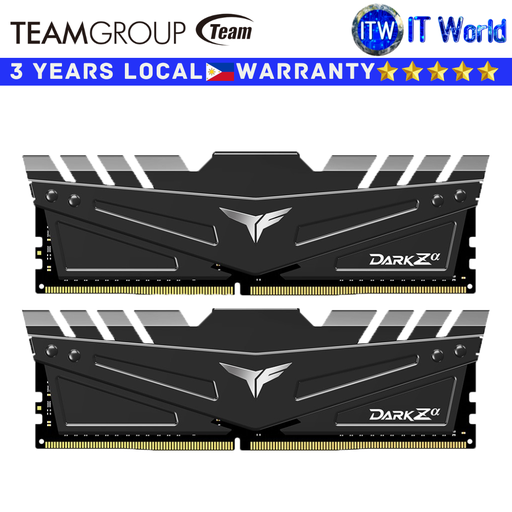 [TDZAD416G3200HC16CDC01] Teamgroup DDR4 RAM 16GB (2x8GB) 3200Mhz T-Force Dark Zα for AMD (TDZAD416G3200HC16CDC01)