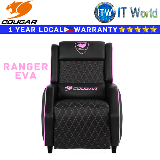 [Cougar RANGER EVA] Cougar Gaming Sofa Ranger Recliner Headrest and Lumbar Design (Ranger EVA) (Ranger EVA)