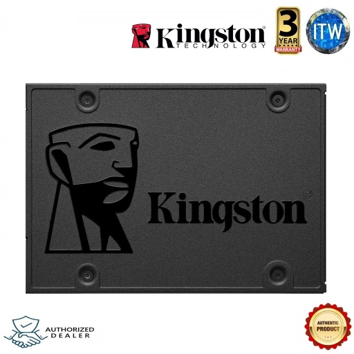 [Kingston A400 960GB (SA400S37/960G)] Kingston A400 2.5&quot; 960GB SATA III 3D NAND Internal SSD (SA400S37/960G) (Black, 960GB)