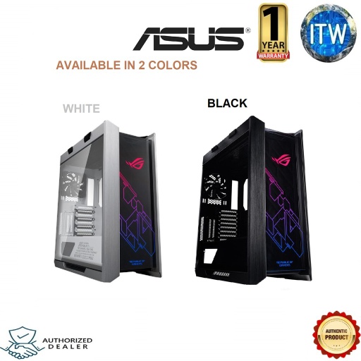 [ROG Strix Helios GX601 BLACK] ASUS ROG Strix Helios GX601 RGB Mid-Tower Tempered Glass, Aluminum Frame PC Case (Black)