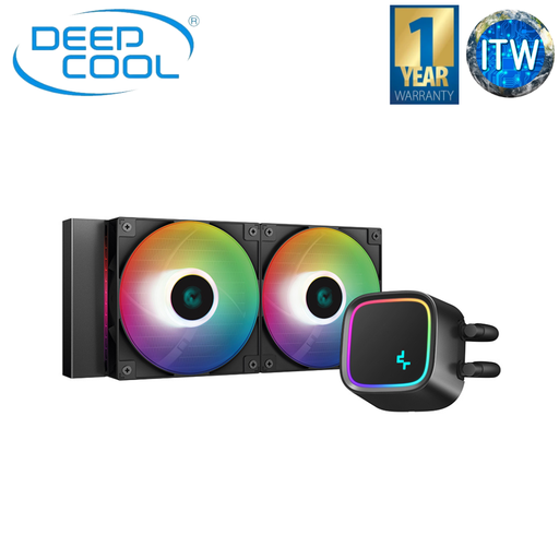 [R-LE500-BKLNMC-G-1] Deepcool Gammaxx Series LE500 Black 240mm 6-Color Liquid CPU Cooler (R-LE500-BKLNMC-G-1)