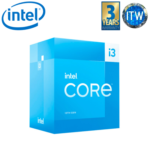 [BX8071513100F] Intel Core i3-13100F 12mb Cache up to 4.50Ghz Desktop Processor (BX8071513100F)