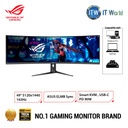 ITW | ASUS ROG Strix XG49WCR Super Ultra-wide Gaming Monitor — 49” Double QHD, 32:9 (5120 x 1440), Curved, 165Hz OC (above 144Hz), ELMB Sync, DisplayHDR 600, USB Type-C, Smart KVM