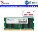 Adata DDR4 RAM Premier 8GB 3200Mhz SO-DIMM Memory Module (AD4S32008G22-SGN)