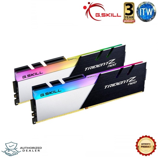 [F4-3200C16D-32GTZN] G.SKILL Trident Z Neo (For AMD Ryzen) Series 32GB (2 x 16GB) 288-Pin RGB DDR4 SDRAM DDR4 3200 (PC4 25600) Desktop Memory Model