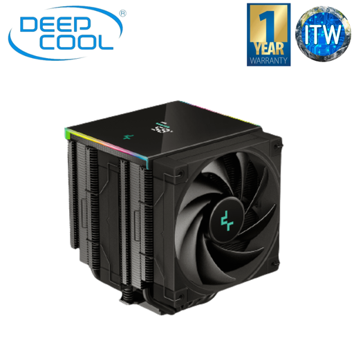 [R-AK620-BKADMN-G] ITW | Deepcool AK620 Black Digital Performance CPU Cooler with A Status Display (R-AK620-BKADMN-G)