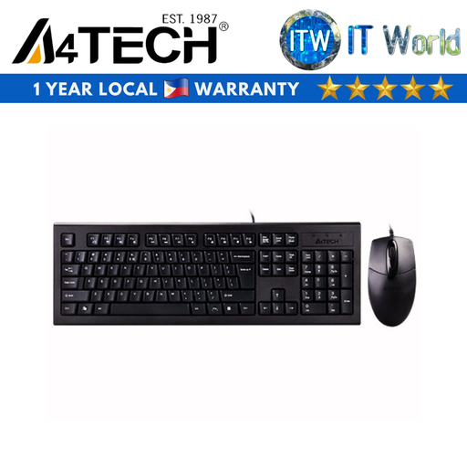 [KRS-8572] ITW | A4tech KRS-8572 Natural A FN Desktop Keyboard and Mouse