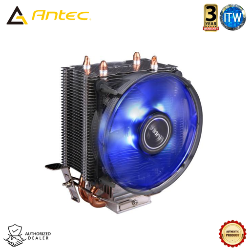 [A30] Antec A30 - 92 mm, Blue LED Fan, Optimal Inexpensive CPU Cooling