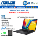 Asus Vivobook 16 OLED 16" i5-1235U, WUXGA, 8GB RAM, 512GB SSD Laptop ITWorld (X1605ZA-MB065WS)