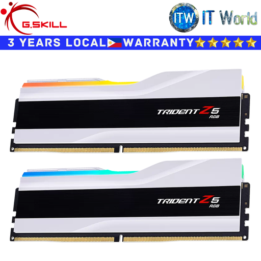 [F5-6000J3636F16GX2-TZ5RW] G.Skill DDR5 RAM 32GB (16GBx2) 6000Mhz Unbuffered Desktop Memory (F5-6000J3636F16GX2-TZ5RW)