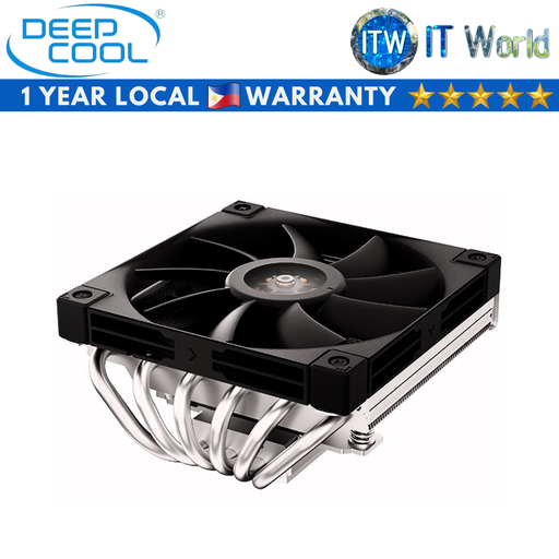 [R-AN600-BKNNMN-G] Deepcool AN600 Top Flow Low Profile Cooler (R-AN600-BKNNMN-G)