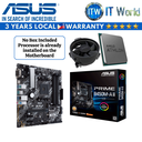 AMD Athlon 3000G (Tray type) Processor with ASUS Prime B450M-A II/CSM Motherboard Bundle