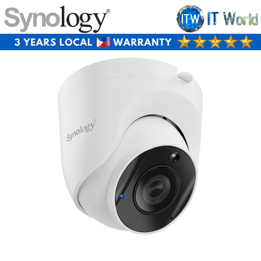 [Synology TC500] Synology TC500 Turret IP Camera - AI Powered Camera for Integrated Smart Surveillance