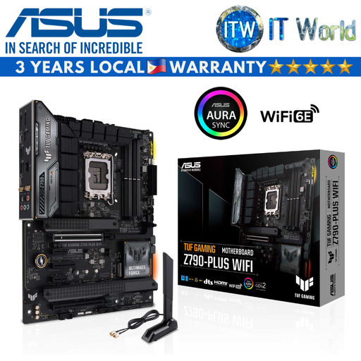 [TUF GAMING Z790-PLUS WIFI D5] ASUS Motherboard TUF Gaming Z790-Plus Wifi ATX LGA1700 DDR5