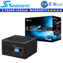 Seasonic PSU 550W Power Suppy Unit S12III 550 80+ Bronze Fixed Cables (SSR-550GB3)