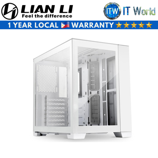[O11DMINI-S] Lian li Dynamic Mini Redefine Modularity Snow White Tempered Glass PC Case (O11DMINI-S)
