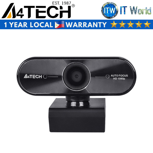 [PK-940HA] A4Tech PK-940HA FHD 1080P Auto Focus USB Black Webcam