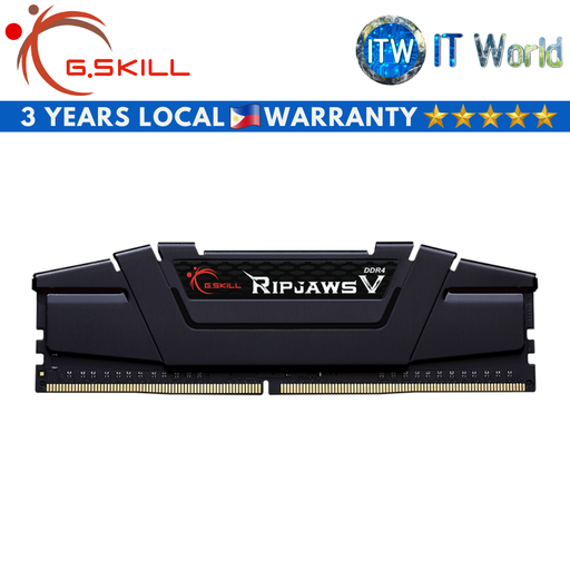 [F4-3600C16D-32GVKC] G.skill Ripjaws V 32GB (2x16GB) DDR4-3600 CL16 1.35V RAM (F4-3600C16D-32GVKC)