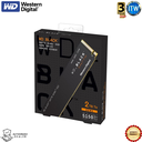 Western Digital SN770 WD Black 2TB - NVMe Gen4 PCIe, M.2 2280, Internal Gaming SSD (WDS200T3X0E)