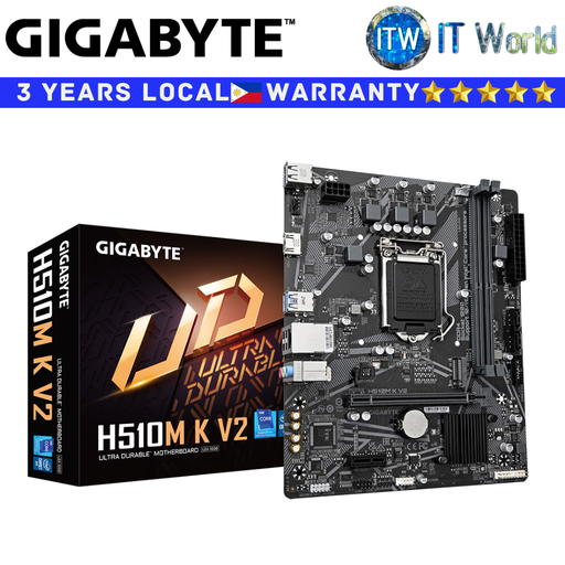 [GA-H510M-K-V2] Gigabyte Motherboard H510M-K V2 microATX LGA1200 DDR4