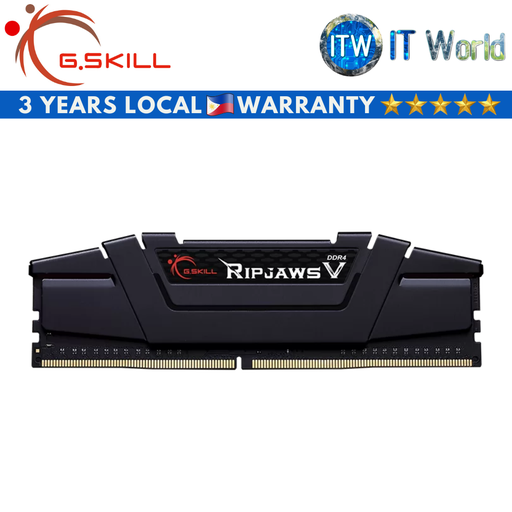 [F4-3600C18D-64GVK] G.skillRipjaws V 64GB (2x32GB) DDR4-3600 CL18 1.35V RAM (F4-3600C18D-64GVK)