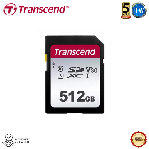 [300S 512GB] Transcend SDXC/SDHC 300S Memory Card (512GB / 1TB) (512GB) (512GB)