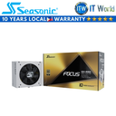 Seasonic Focus GX-850 White 850W 80+ Gold Fully Modular Power Supply Unit (SSR-850FX WHITE)