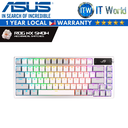 ASUS M701 ROG Azoth White 75% Wireless Mechanical Gaming Keyboard (NX Snow Switch)