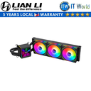 Lian Li Galahad II LCD 360 SL Infinity Fluid Dynamic Bearing AIO CPU Cooler (Black)