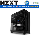 NZXT H6 Flow Compact Dual-Chamber Mid-Tower Airflow Tempered Glass PC Case (Black)