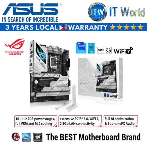 [Z790-A GAMING WIFI II] ASUS ROG Strix Z790-A Gaming Wifi II ATX LGA1700 DDR5 Motherboard