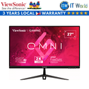 Viewsonic VX2728-2K / 27" (2560 x 1440 QHD) / 180Hz / IPS / 0.5ms Flicker-free Gaming Monitor