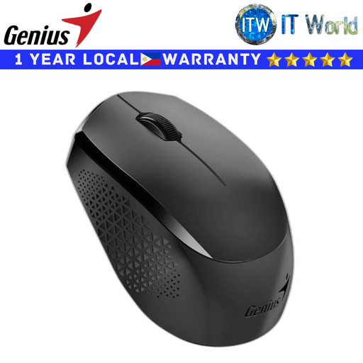 [GEN31030034401 Black] Genius Bluetooth Wireless Mouse NX-8000s BT Silent Mouse (Black) (Black)