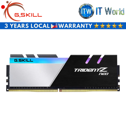 [F4-3600C16D-16GTZNC] G.skill Trident Z Neo 16GB (2x8GB) DDR4-3600 CL16 1.35V RAM (F4-3600C16D-16GTZNC)