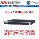 Hikvision DS-7616NI-Q2/16P 16-Channel 1U 16 PoE 4K NVR