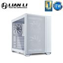 Lian Li 011 Air Mini White Mesh Front Panel Tempered Glass PC Case (O11AMW)