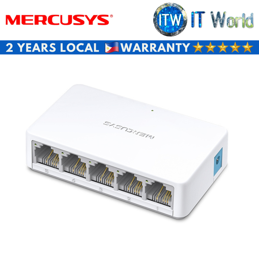 [MS105] Mercusys MS105 5-Port 10/100Mbps Desktop Switch